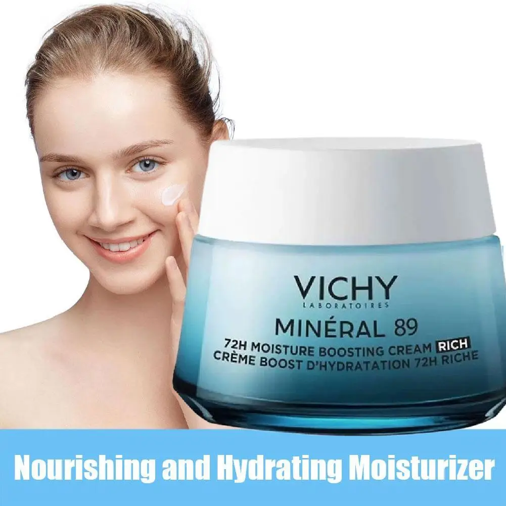 الكورية 50 مللي VICHY 89 تفعيل ترطيب ثبات كريم وجه البروبيوتيك مهدئ منعش كريم وجه معتدل العناية بالوجه