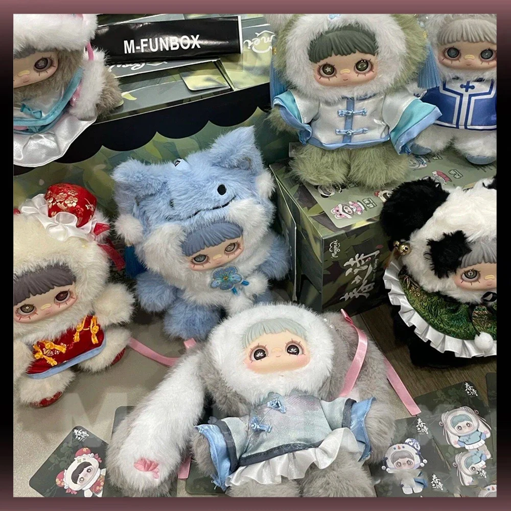 

Слепая коробка, милые персонажи аниме, коллекция весенней поэзии V3, загадочная коробка, очаровательные плюшевые игрушки, мода