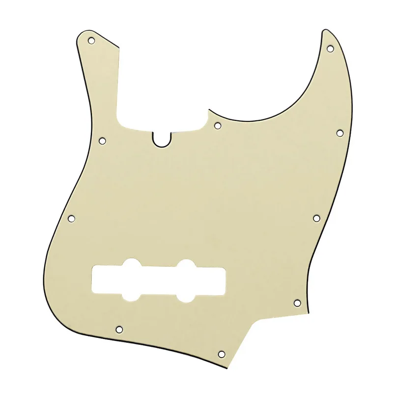 10 Holes 4 String Jazz JB Bass Guitar Pickguard USA/Mexico Guitar Scratch Plate Guitar Accessories for Fender Bass Guitar Parts