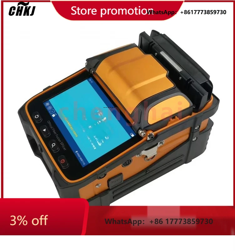 

CHKJ-2025NEWHigh Performance Automatic Splicing Machine AI-9 FTTH Fiber Welding Machine Optical Fiber Fusion Splicer AI-9