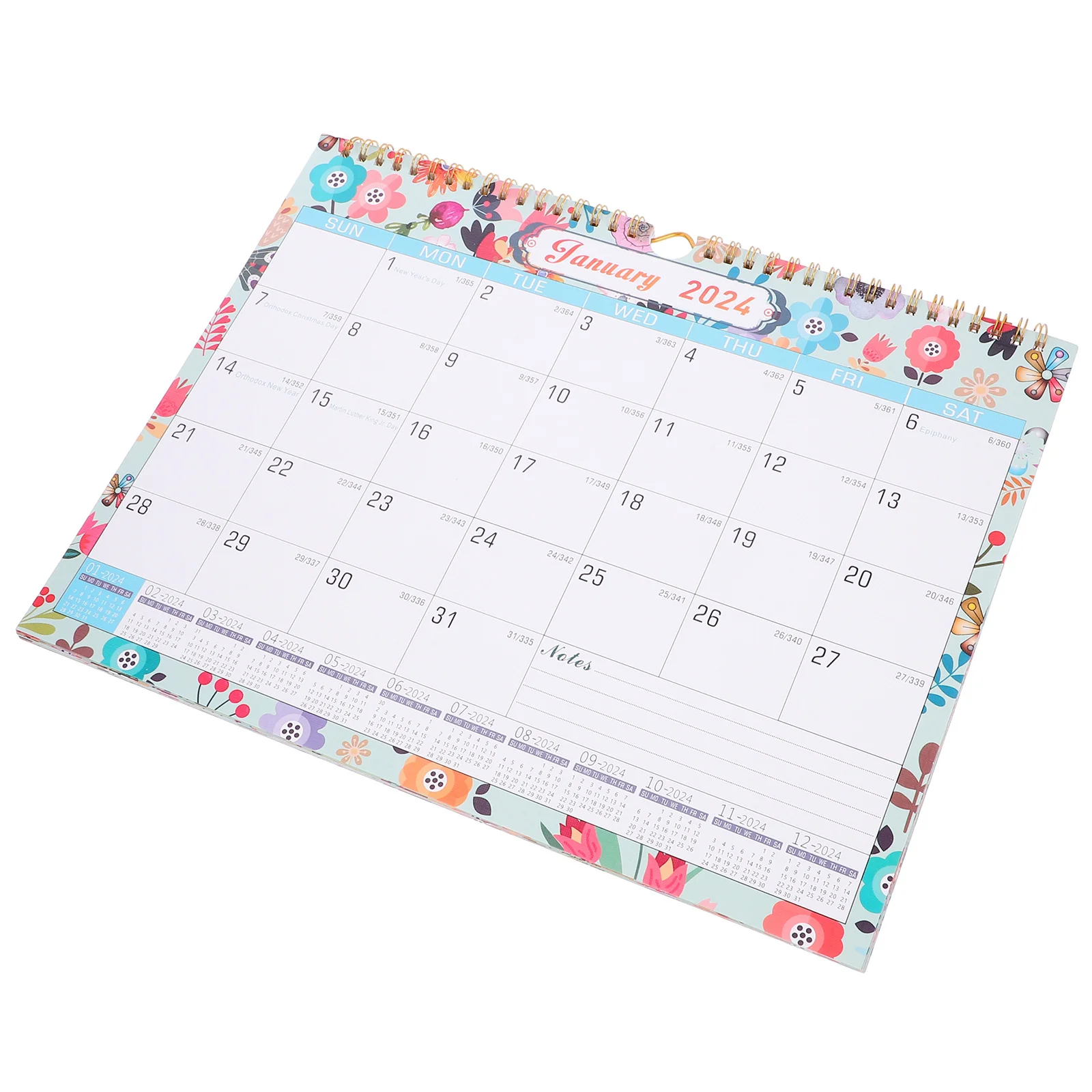 تقويم الحائط الإنجليزي 2024-2025 معلق شهري مكتب موعد العد التنازلي الاستخدام اليومي التقويم تقويمات الحائط #2