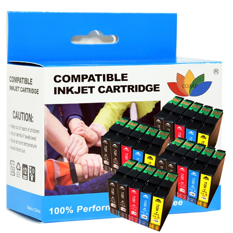 Чернильный картридж COAAP для принтера EPSON Stylus SX130 SX125 SX230 SX425W SX235W SX435W SX420W SX445W и Office BX305F BX305FW Чернильный картридж COAAP для принтера EPSON Stylus SX130 SX125 SX230 SX425W SX235W SX435W SX420W SX445W и Office BX305F BX305FW