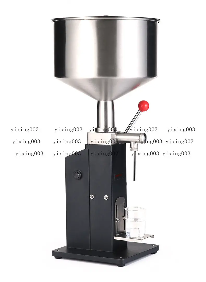 Manual Filling Machine, Small Hand Press Quantitative Liquid Filler