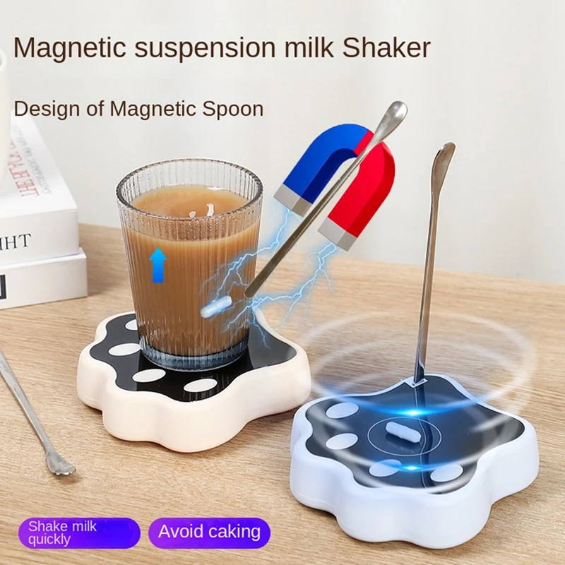 ABNO-Magnetic Stirrer, Mini Lab Mixer With Stir Bar, Portable Electric Stir Plate For Coffee, Milk, Laboratory Use