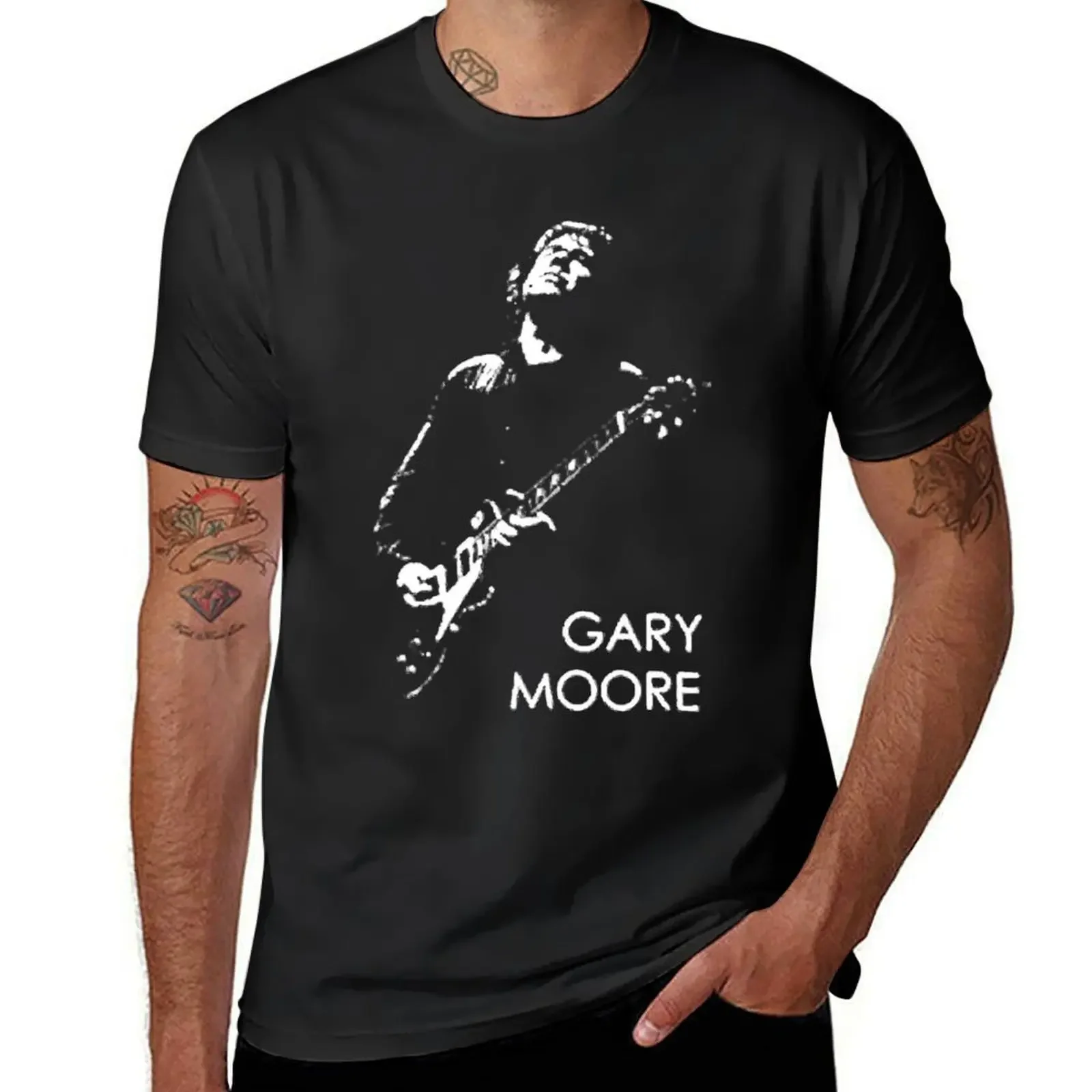 

Gary moore T-Shirt summer tops heavyweights aesthetic clothes tees clothes for men