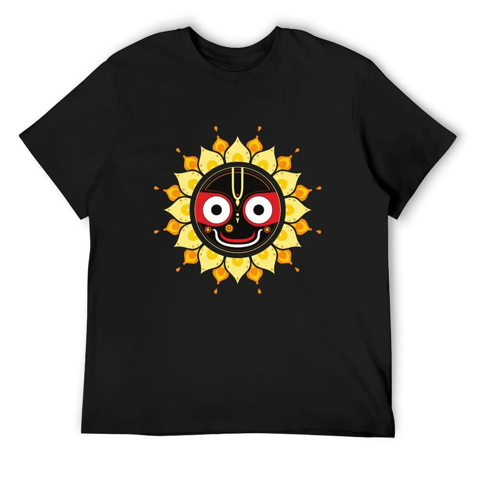 Jagannath Art T-Shirt korean fashion vintage anime shirt street wear sweat mens t shirts