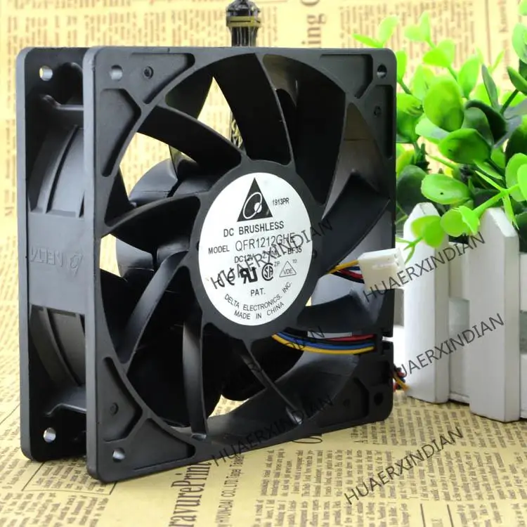 جديد QFR1212GHE 12V 2.7A E9 + T9 L3 + + S9 S7 التبريد مروحة الجمعية عدة