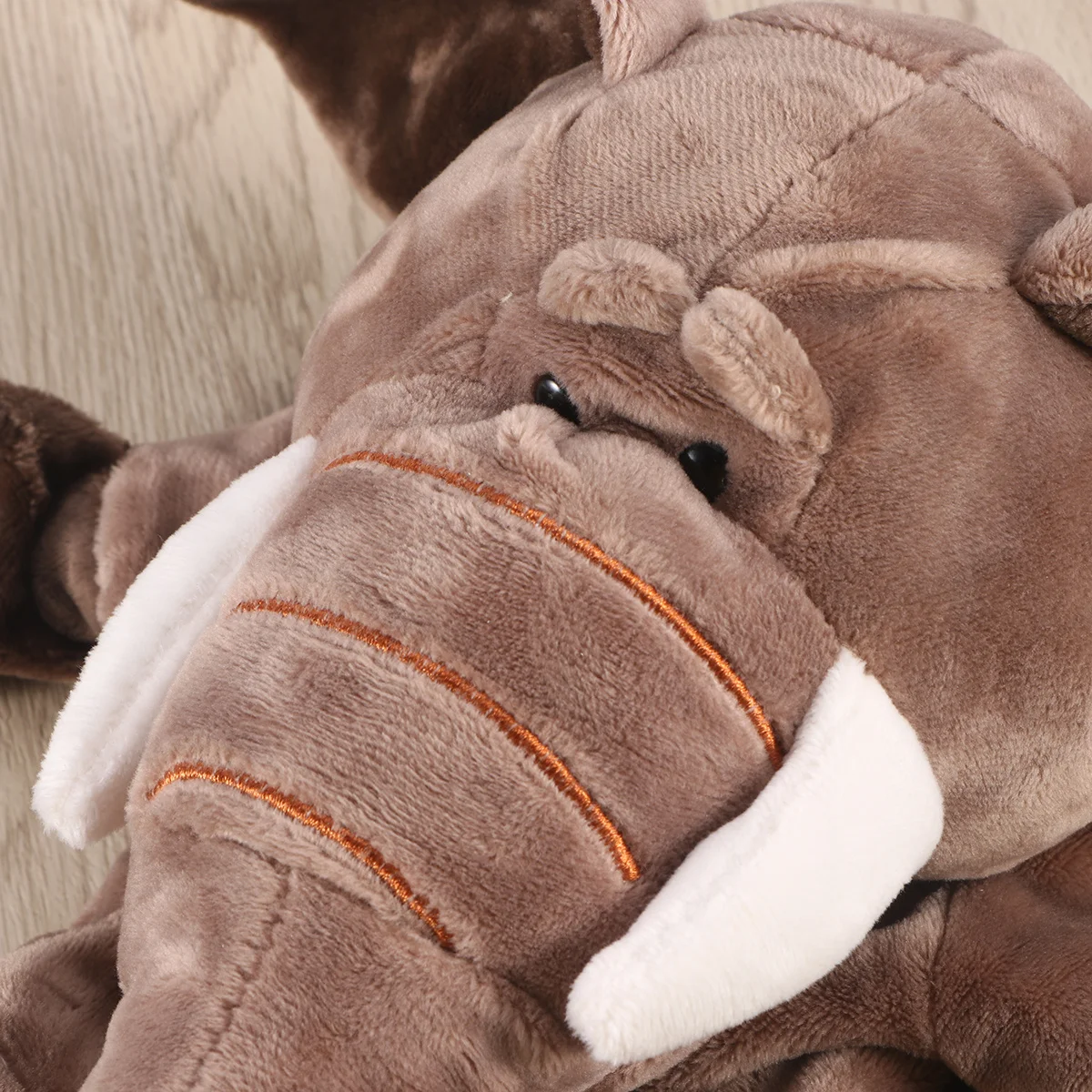 Marioneta de mano elefante suave educativo familia narración mejorar habilidades de comunicación animales