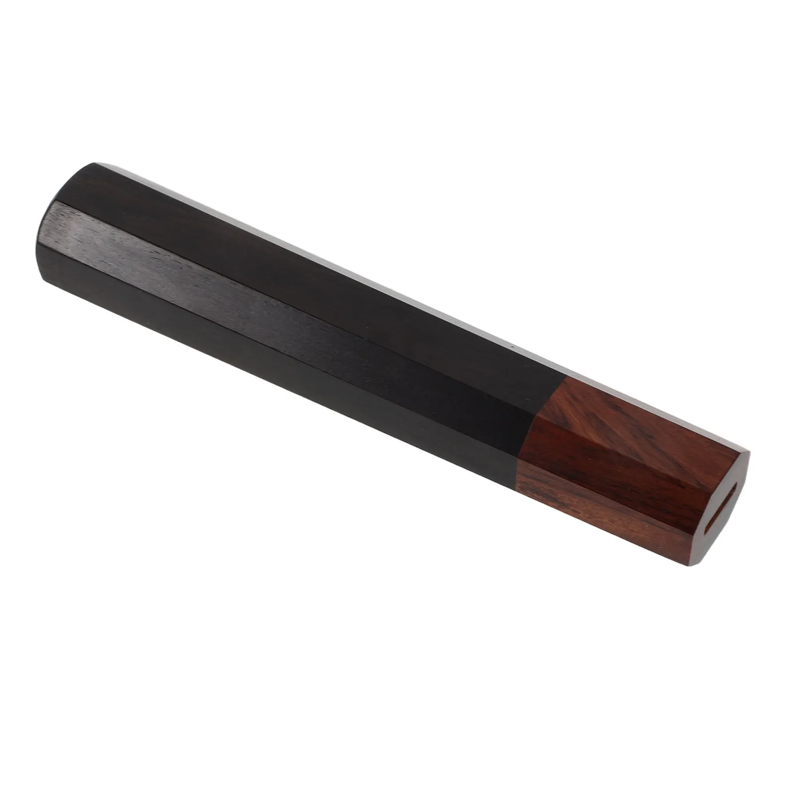 Ebony Octagonal Wood Handle Replacement Japanese Chef Knife Kitchen Knife Handle Restoration Repair Replacement Wooden Handles
