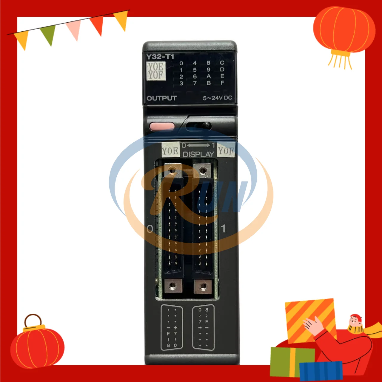 Komori Digital Input Module NJ-X32-1-Z400 24V DC 7.5mA NJ1X3204-ZE 5GP6102160 for Komori Parts