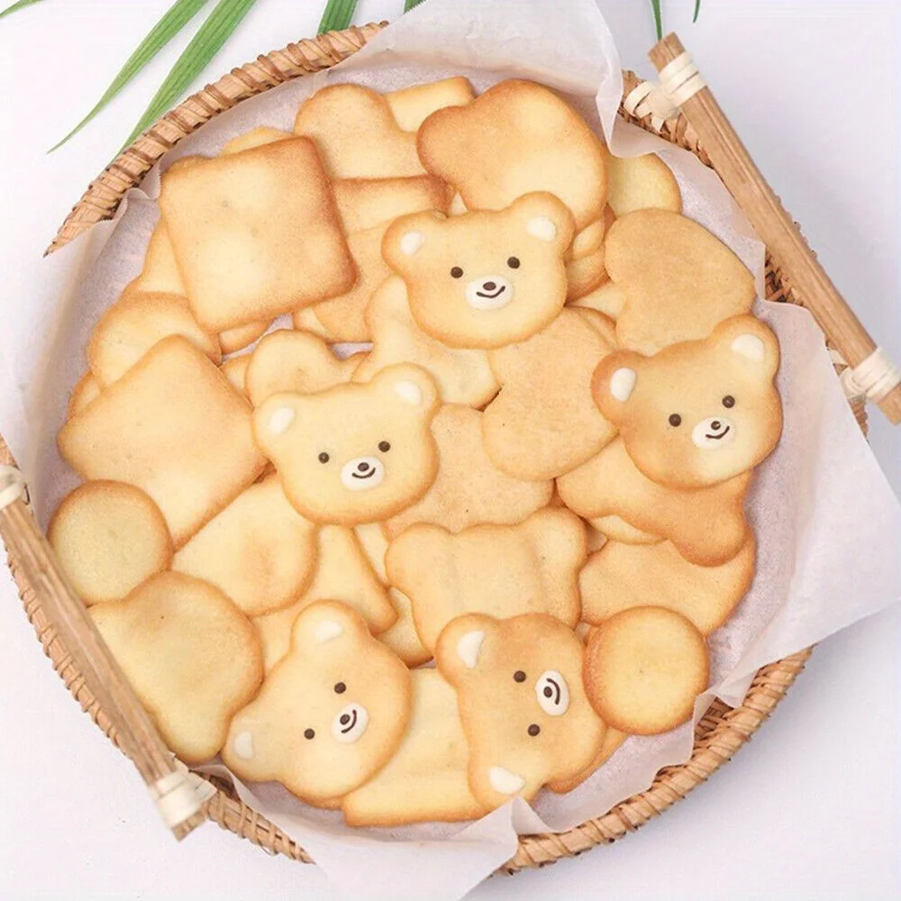 

Cream cracker cookie molds, cat-shaped molds, Japanese White Lover cookie molds, silicone cookie molds