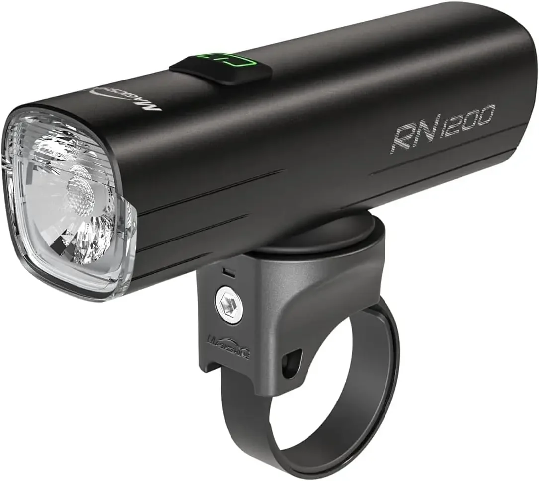 Bike Light RN 1200, CREE LED, IPX7, 4000mAh Battery Type-C Reverse Charging, Powerful Bike Headlight Compatible with: