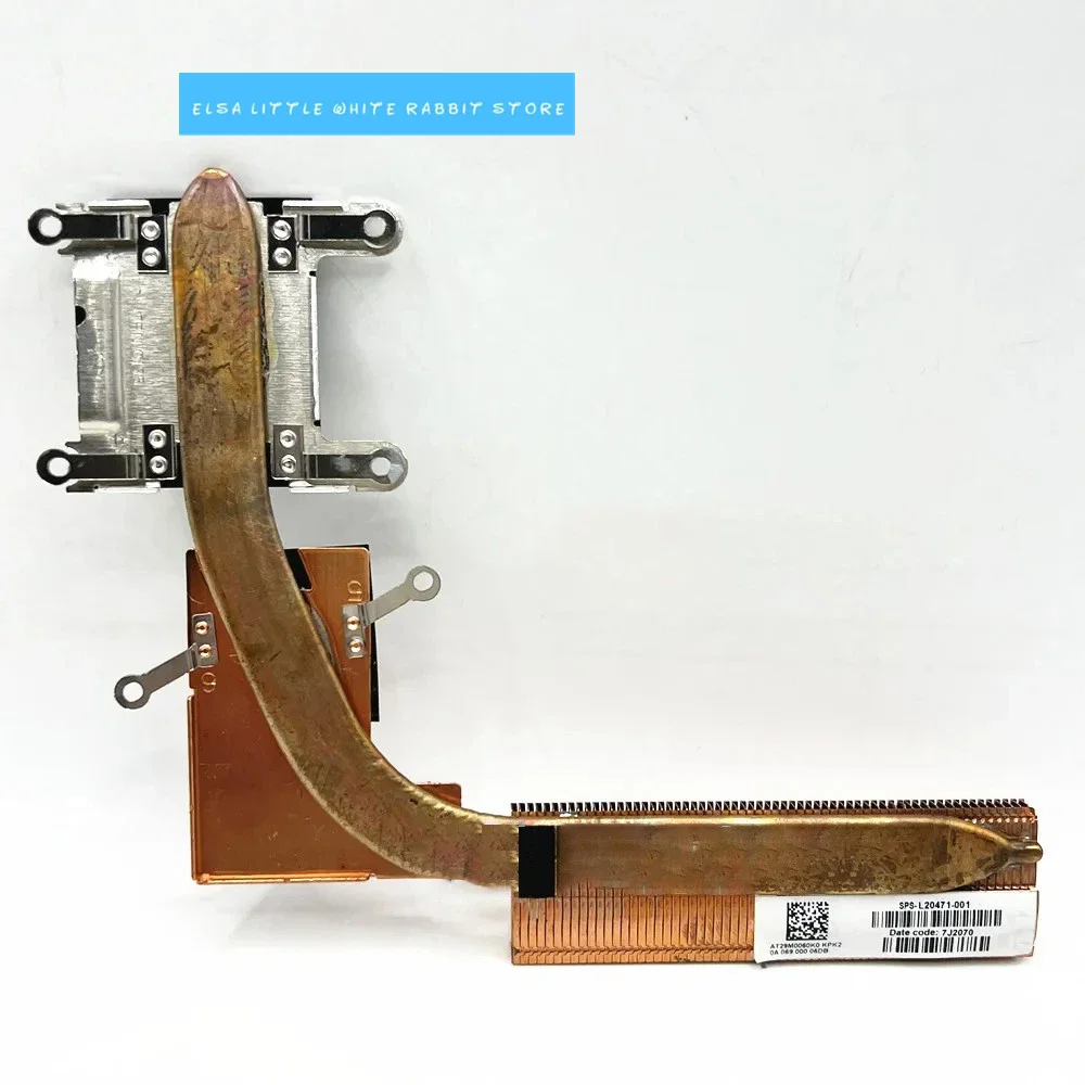 FOR HP 15-DA DB DX 250G7 TPN-C135 C136 Radiator Cooling Copper Tube L20471-001