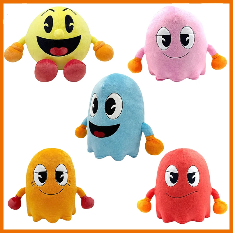 Pac-Man peluche poupée jouet Pacman jeu périphérique créativité peluche jouet cadeau en Stock