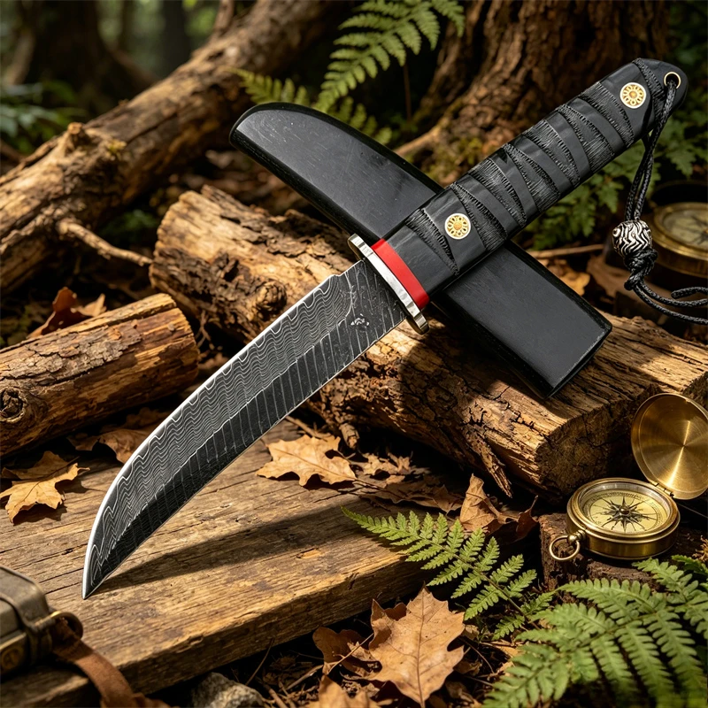 High Hardness VG10 Damascus Bl - đánh giá và giá Edc Pocket Carry Fixed Blade