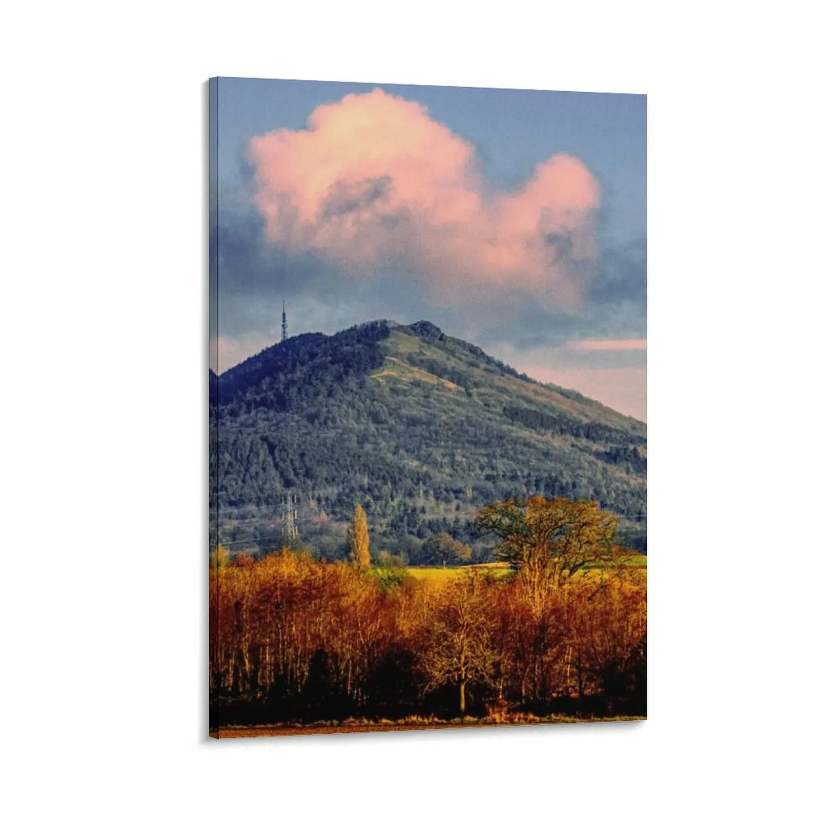 

Cloud over Wrekin Mount Canvas Painting wall decoration room decorations for men