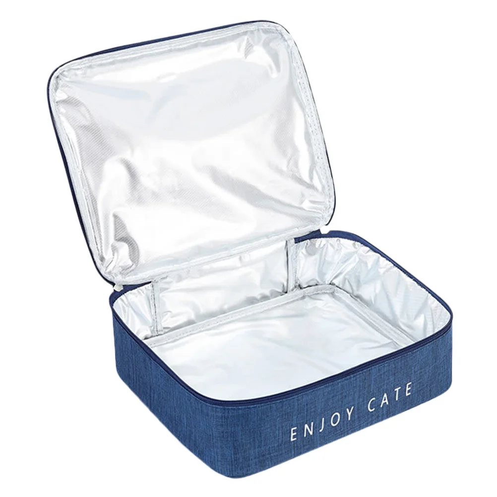 

Insulated Bento Bag Waterproof Portable Lunch Bag For School Work Picnic Camping Heavy Duty Thermal Container Accessory