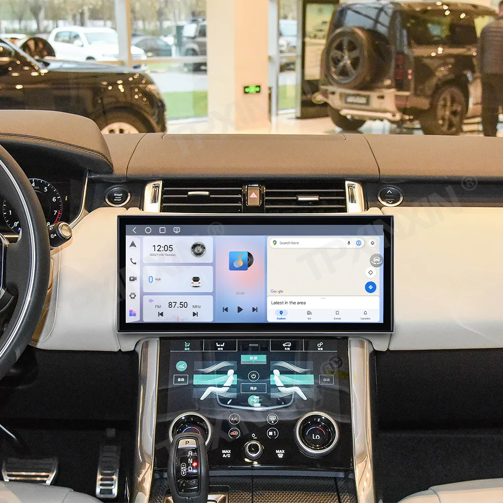 

15.8 Inch 4K Screen Android 15 For Land Rover Range Rover 2018-2022 Car Radio Carplay Multimedia Player GPS Navigation Head Unit