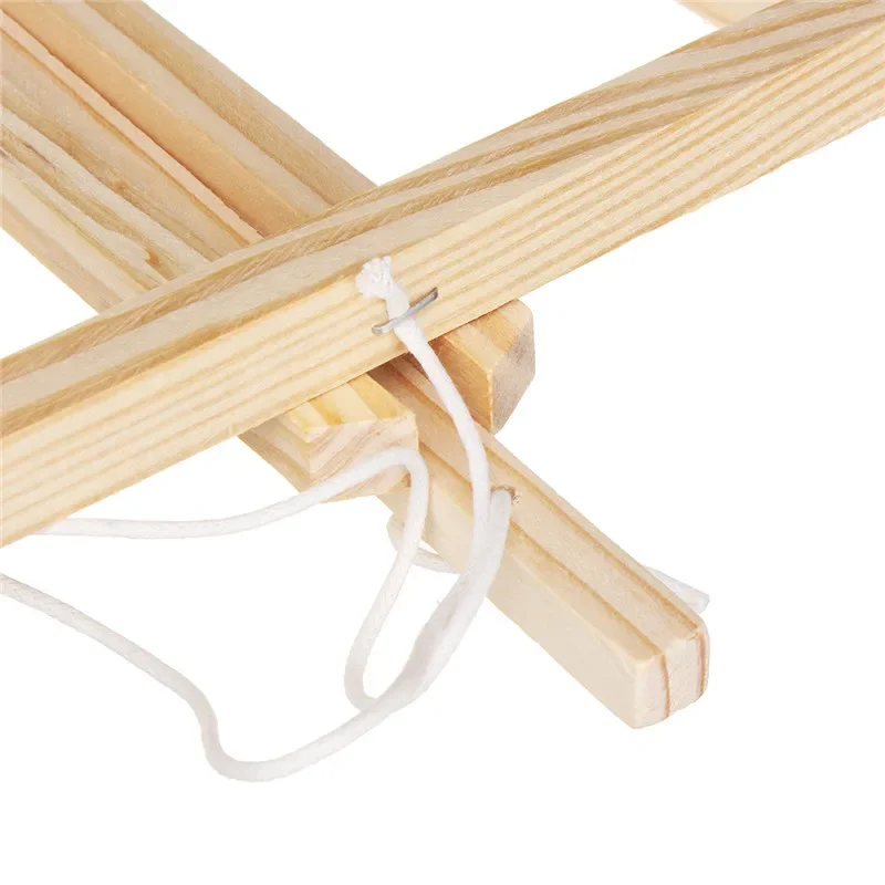 1PC Table Easel Beech Wood For Artist Easel Painting Craft Wooden Picture Stand For Party Decoration Art Supplies 30cm/40cm/50cm image 6