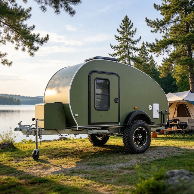 Camper Trailer Suspension Independent - Customized Compact Independent Suspension Camper Trailer