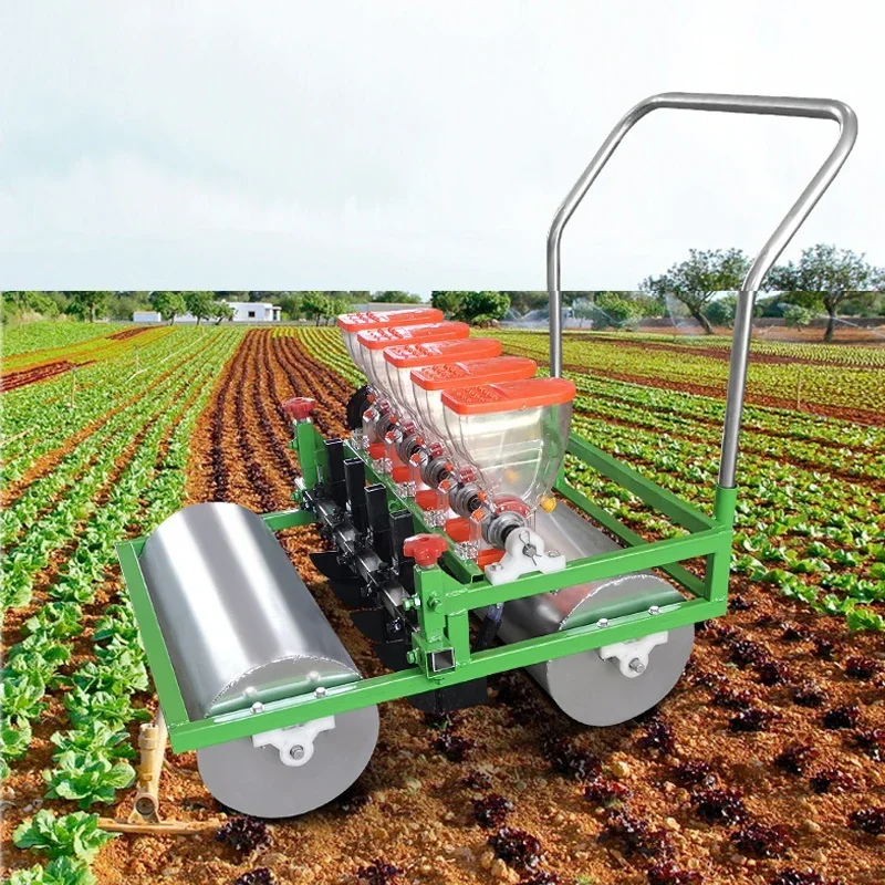 Small New Brand-new Hand Propelled Multi-function Vegetable Planter Small Parsley Precision Planter Cabbage Spinach Celery Radis