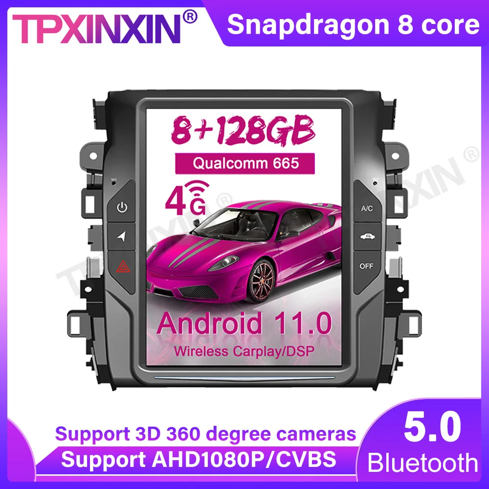 

Android 13 Qualcomm QLED экран для HONDA AVANCIER 2017-2019 Tesla Style Автомобильный GPS-навигатор стерео Мультимедийный плеер авторадио