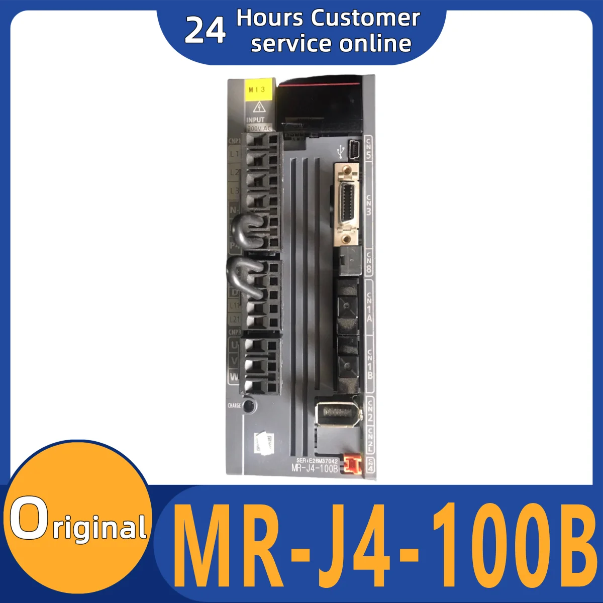 Совершенно новый оригинальный фонарь, фонарик MR-J4-100B MR-J4-10B MR-J4-200B MR-J4-20B