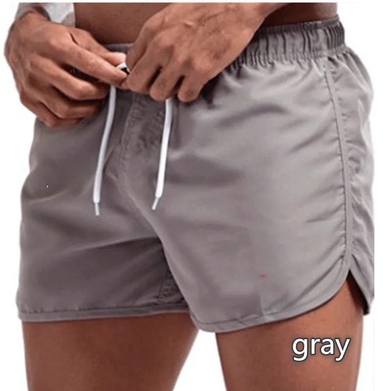 Pantalones cortos de playa para hombre, bañador forrado de malla, ropa deportiva, verano, 2024