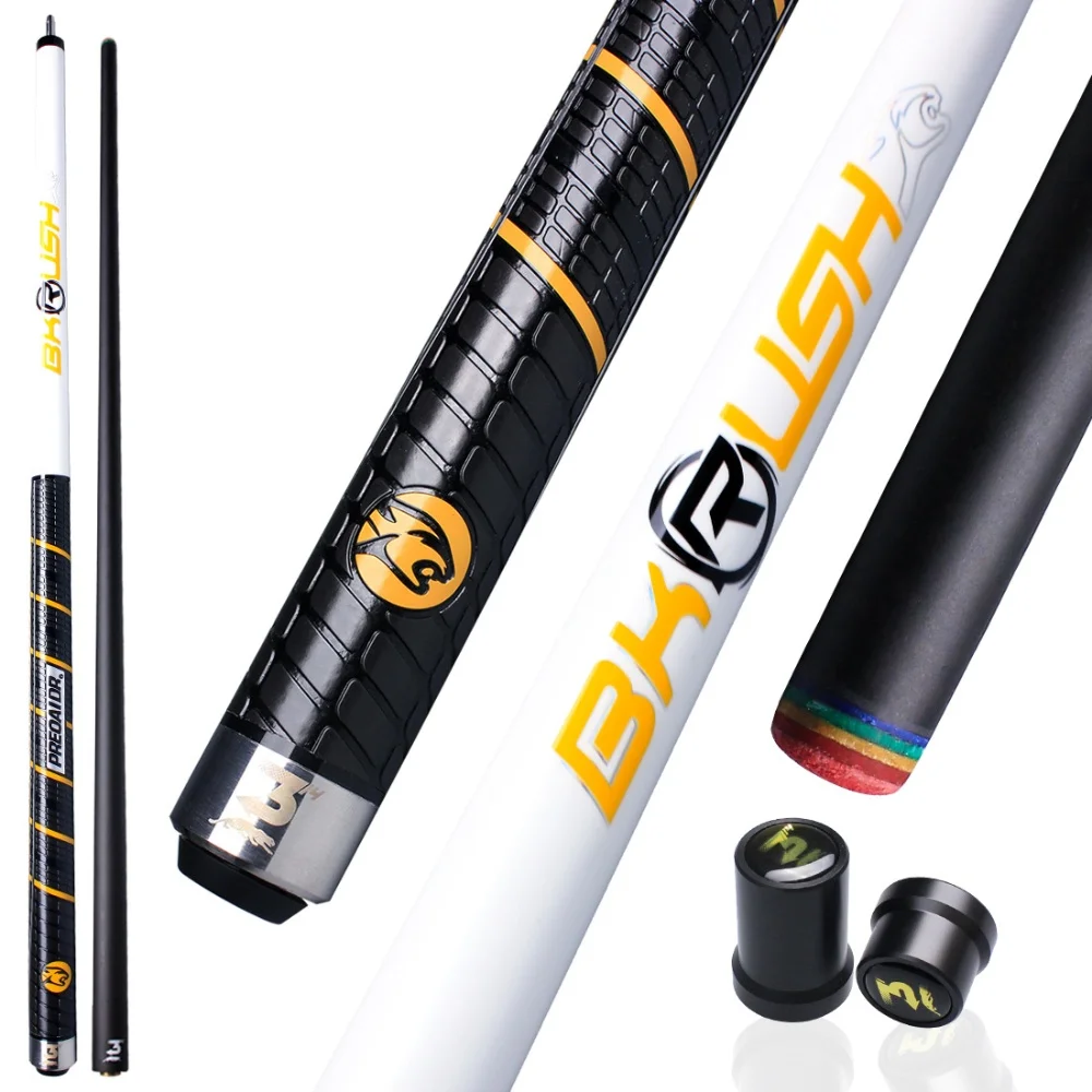 

PREOAIDR 58In Black Shaft BK Play Billiard Pool Cue Stick 13mm