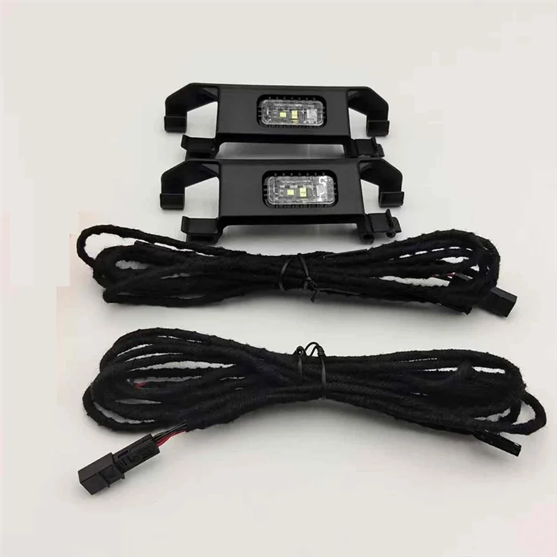 كابل الأسلاك تسخير قوس LED Footwell ضوء خلفي لشركة فولكس فاجن جيتا ID. 4 حامل مصباح Tayron Talagon T-Cross Tiguan MK2 #4