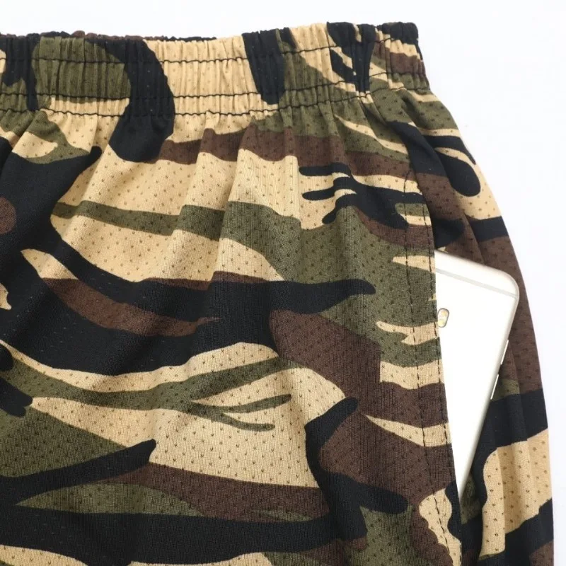 Men's Pants Camouflage Pants Casual Ice Silk Breathable Loose Drawstring Men's WOMEN Quick-drying Outdoor Summer Cool Ultra-thin