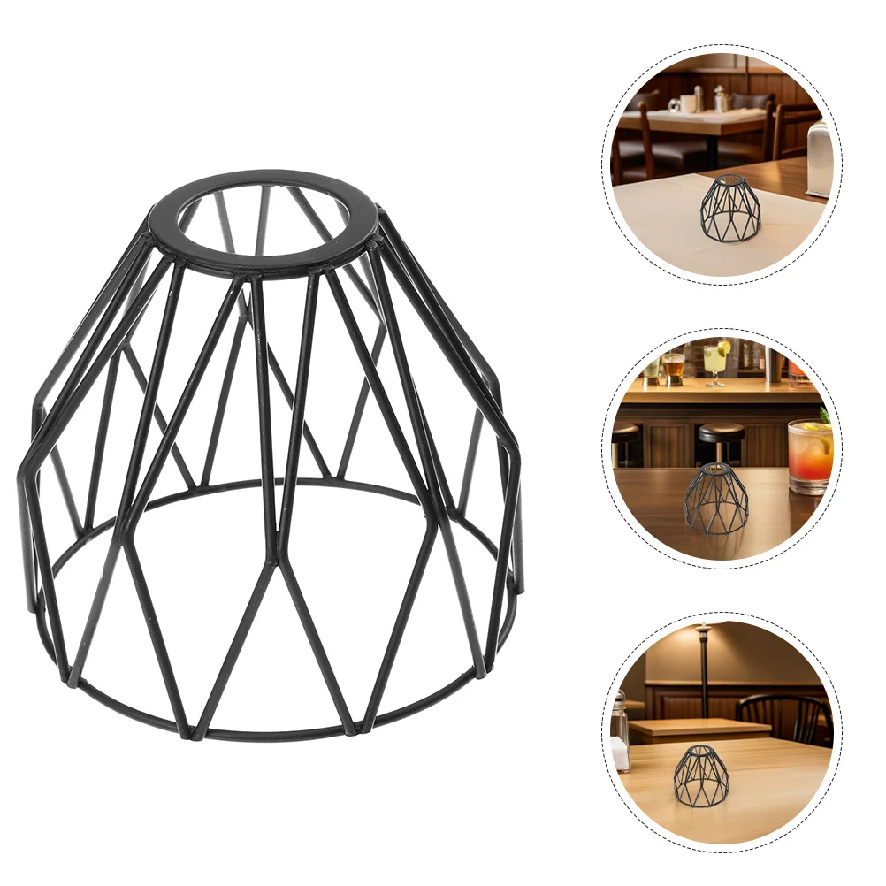 

2Pcs Iron Pendant Light Shade Premium Wrought Iron Lampshade for Pendant Lamp Hanging Lamp Home Hotel Restaurant Decor Light