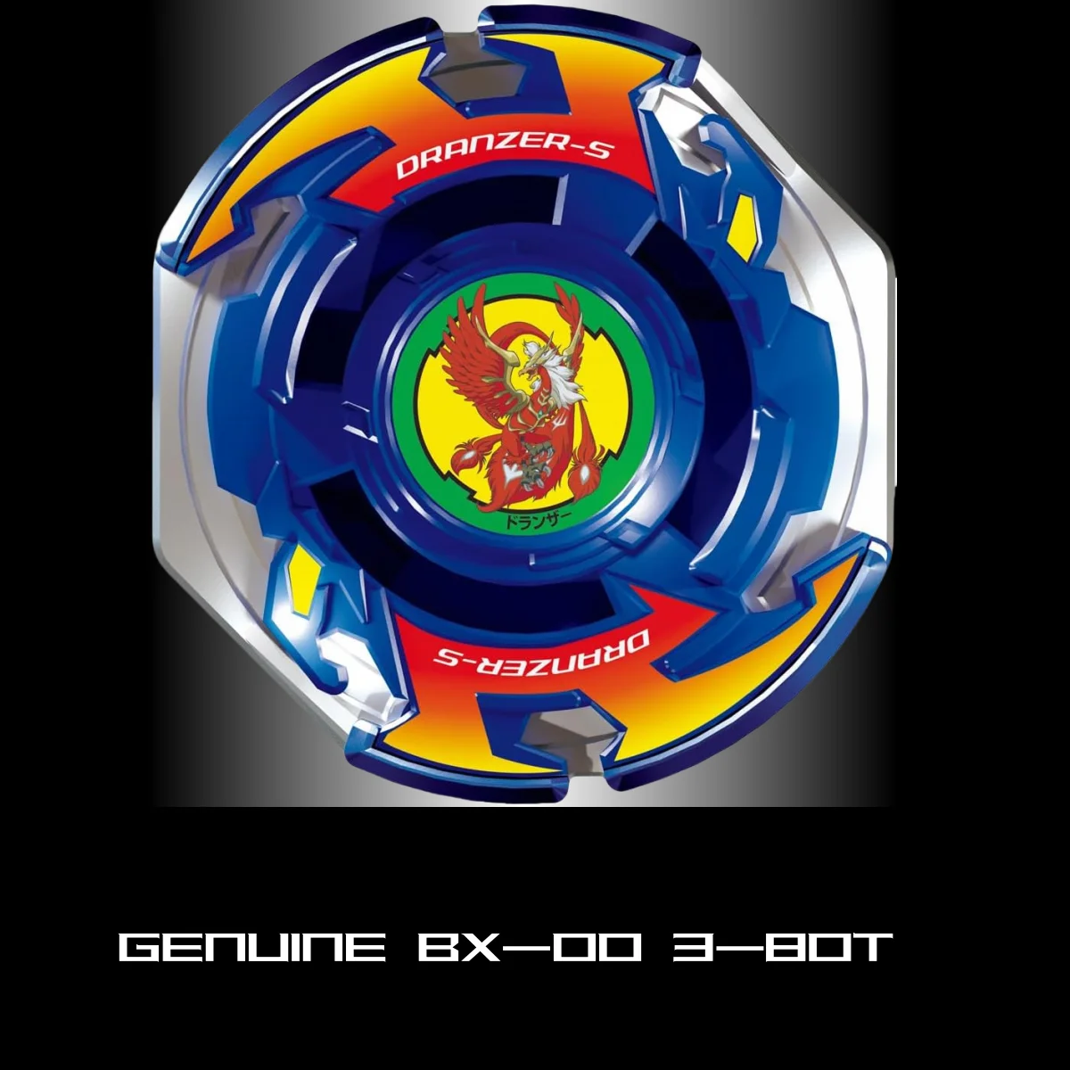 GENUINE BEYS BX-00 Battle X Booster Dranzer Spiral 3-80T Metal New with original packaging