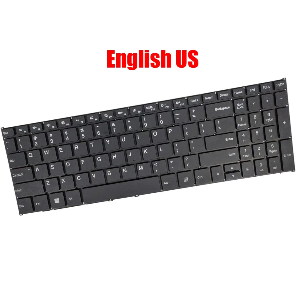 

Laptop Keyboard For System76 For Pangolin (pang12)(pang13)(pang14) English US With Backlit Black New