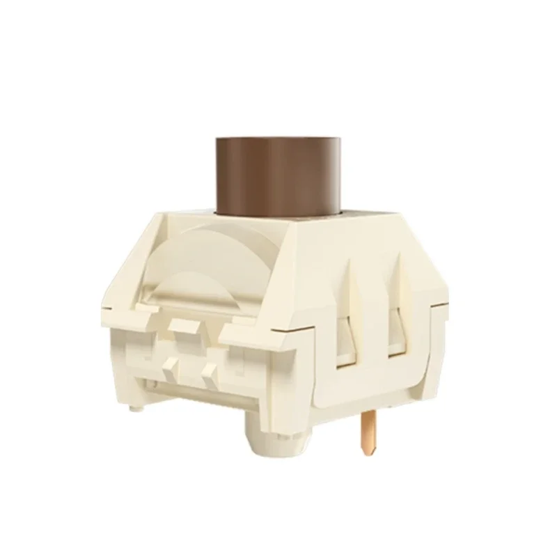 

Kailh BOX Ice Cream Brown Switch - Full POM Tactile Switch, 5-Pin RGB SMD, Compatible with MX Mechanical Keyboards