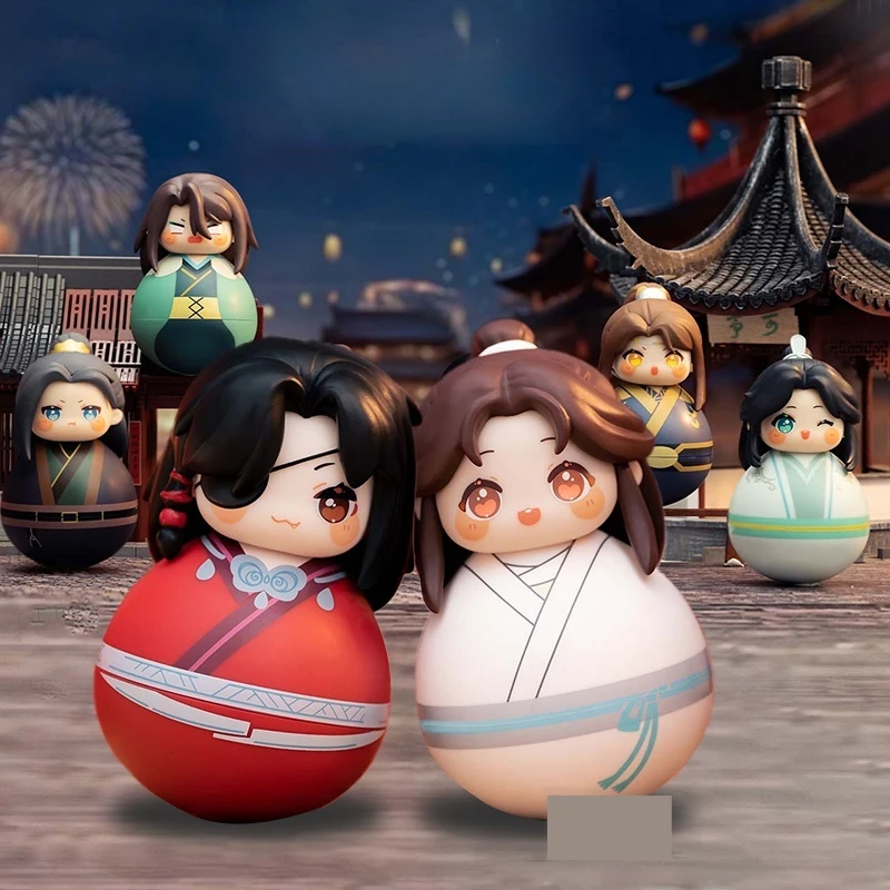 

В наличии Heaven Official'S Blessing Swinging Модные игрушки Xie Lian Hua Cheng Мультфильм Настольные украшения Аниме Периферийные устройства Игрушки для фанатов