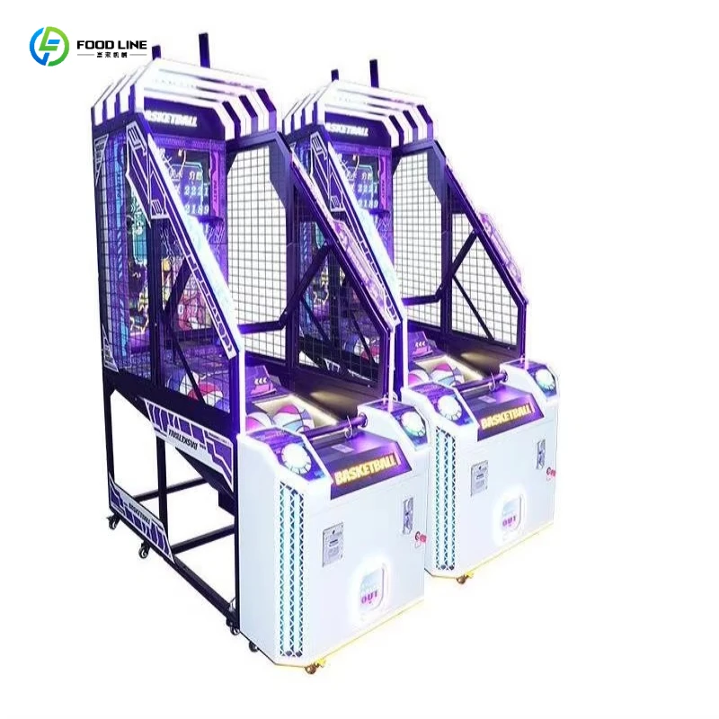 Street Basketball Boxing Arcade Machine Training & Passing Game with US Plug Customizable for All Ages Customized