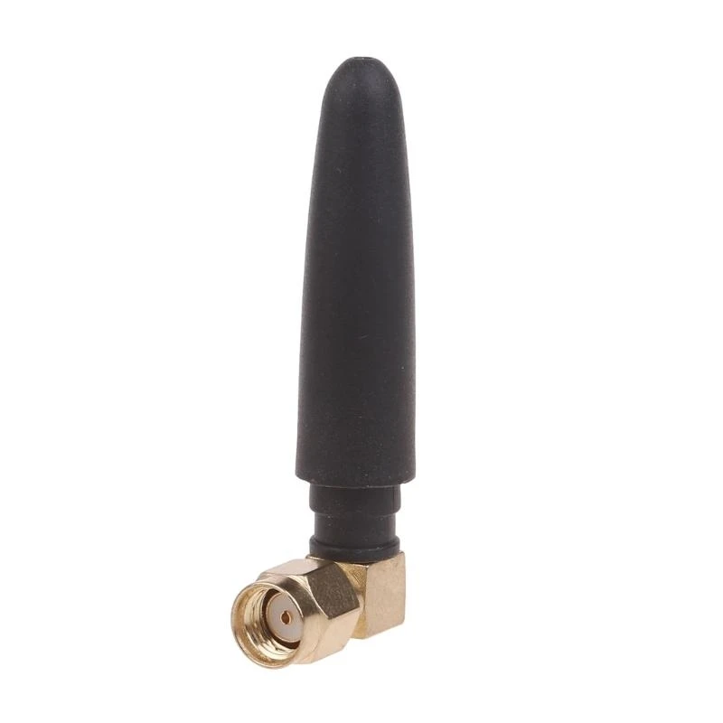 Double Bandswifi 2,4 GHz 5GHz 5,8 GHz 2dbi RP SMA Antena masculina Conector ângulos retos para Wifirouter Networking Card