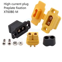XT60BE-M Original Amass Male XT60BE XT60 XT60H Bullet Connector Wire Cable Plug For RC FPV Charger Battery Motor ESC