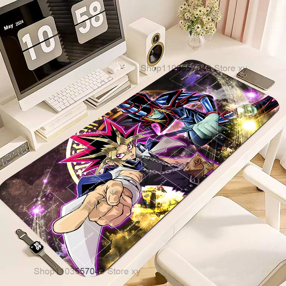 Game Yu-Gi-Oh Yugi Muto Mousepad Desk Pad Gaming Accessories Prime Gaming XXL Keyboard Pad Stitched Pad