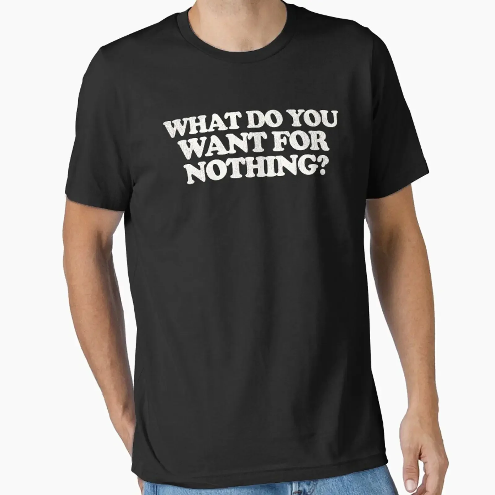 Preview of the artwork Euronymous What Do You Want For Nothing created and sold by ourkid vintage Washed Comfortable streetwear