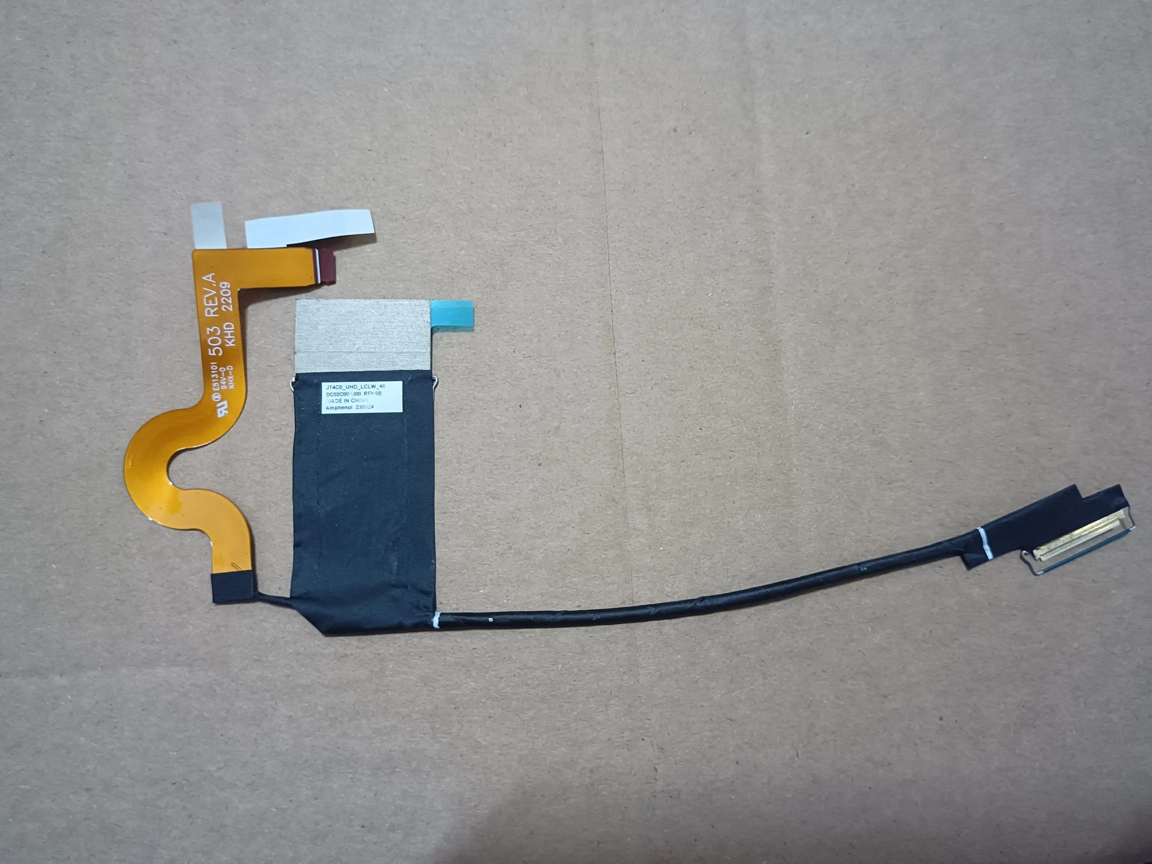 

For ThinkPad T14 Gen 3 2022 JT4C0 UHD 40-pin 4K screen cable, camera cable