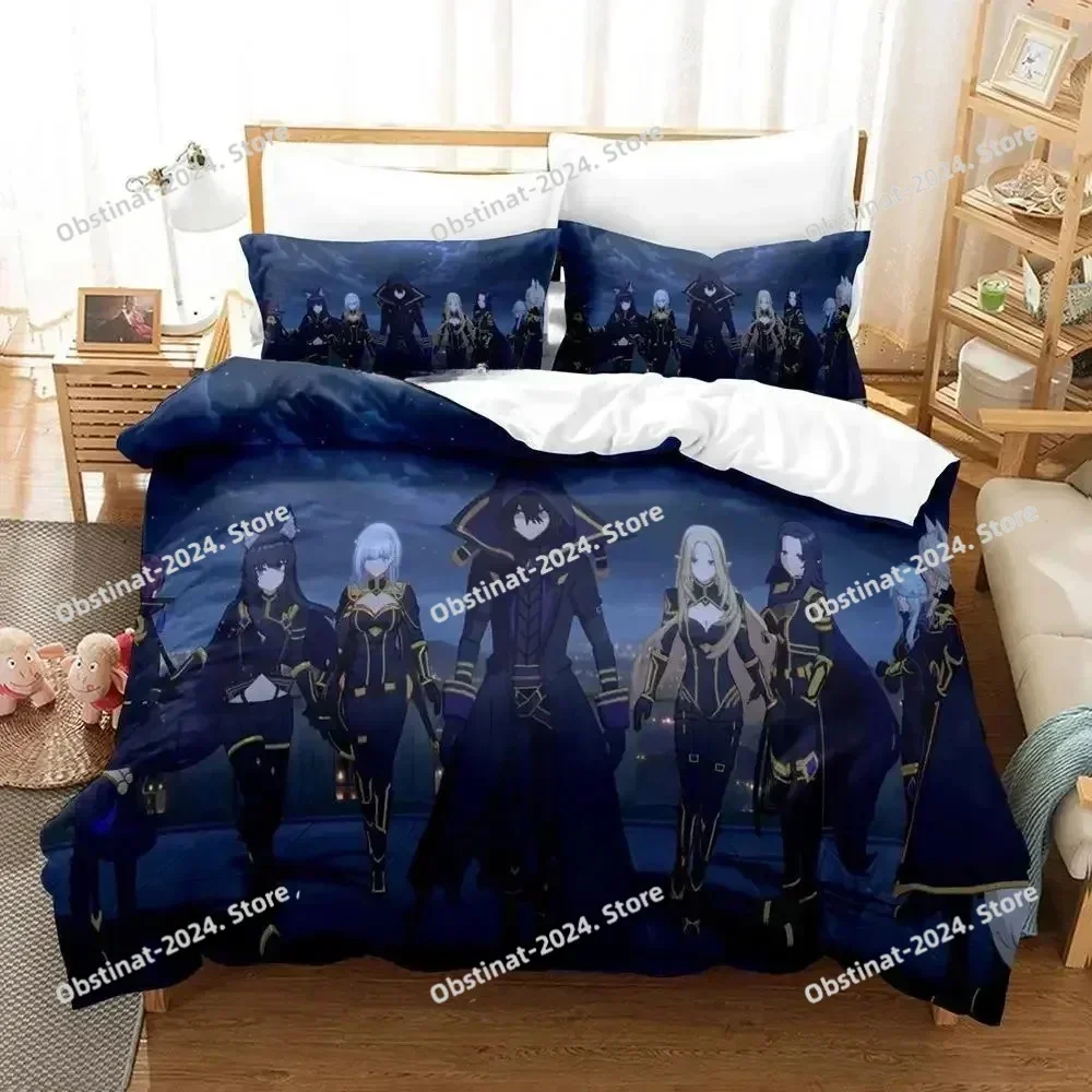 The Eminence in Shadow Cid Kagenou Bedding Set Cartoon Anime three-piece set Adult Kid Bedroom Duvet cover Sets 3D Kawaii Anime