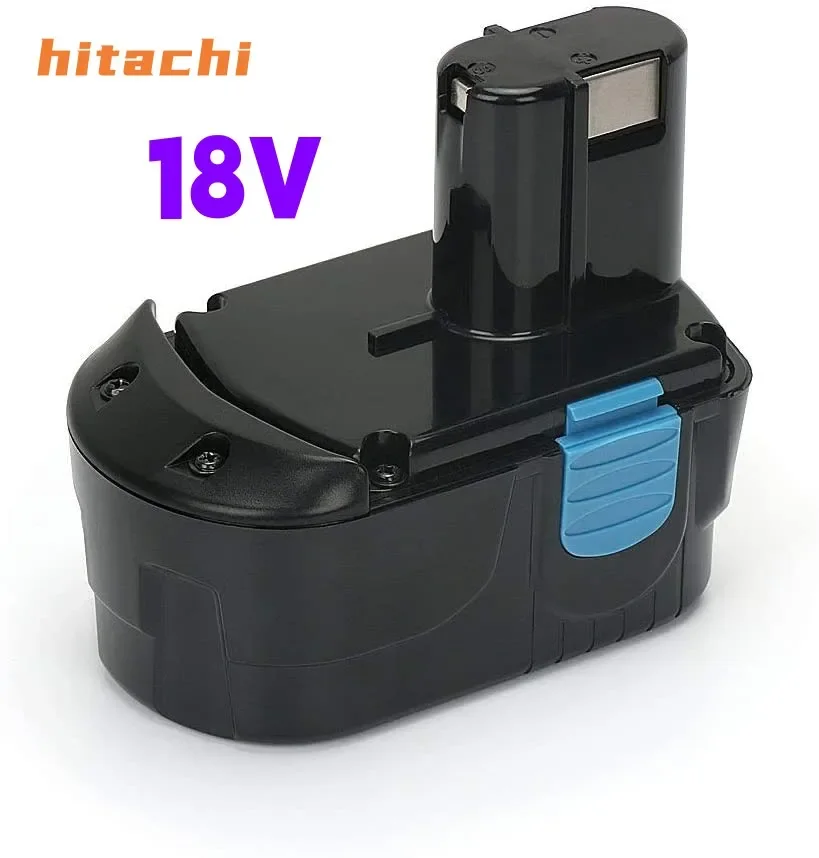 Drill Battery Replacement Battery Tool Battery 18V 6800mAh For Hitachi BCL1815 BCL1830 BCL1840