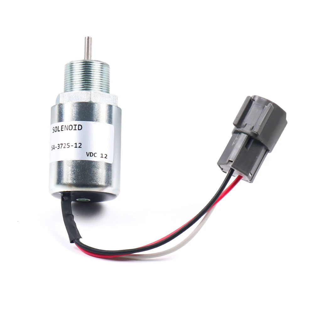 Fuel Shut Off Solenoid SA-3725-12 For Mitsubishi S4L S3L L3E S3L2 For Volvo EC15