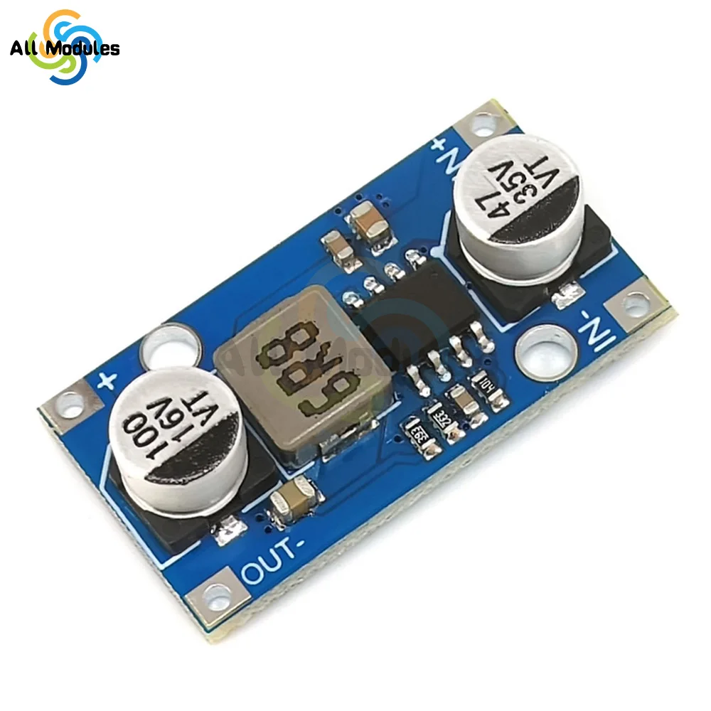 DC 30V to 5V Buck Converter Mini Voltage Regulator Board DC 6-30V Step Down to 5V 9V 12V 3A Power Supply Stabilizer Module