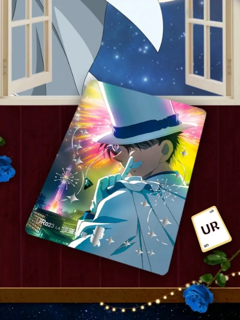 KAYOU Echte Detektiv Conan Karte Name Denken Reveal Paket Halloween Thema Kuroba Kaito Anime Sammlung Karten Spielzeug Geschenke – Detail 27