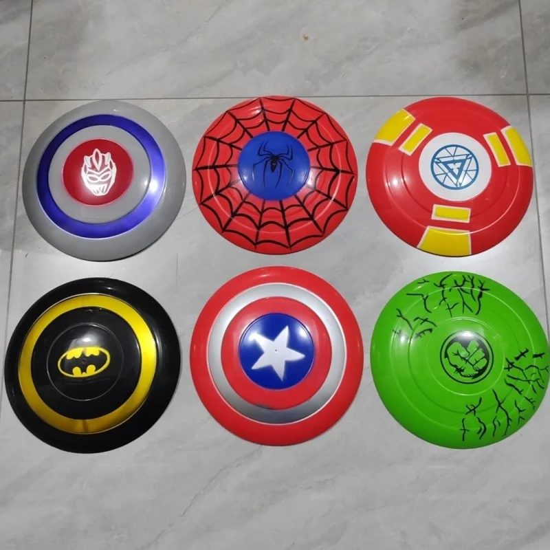 

New 26cm Avengers Superhero Shield Spiderman Ironman Captain America Shield Model Toy Cosplay Prop For Kids Boys Gift