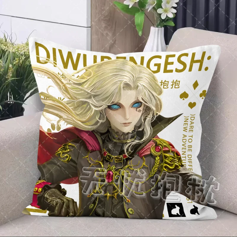 Game Identity Ⅴ Anime 2025 Cos Sculptor Photographer Enchantress Prospector Unisex Q-version Printed Comfortable Pillow Gift