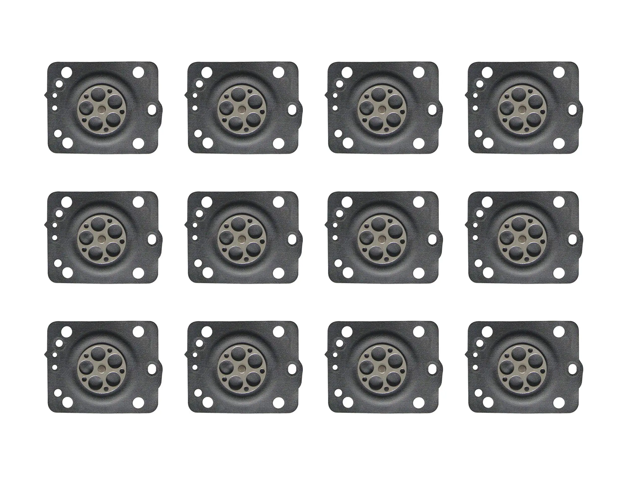 Assemblage de diaphragme de dosage de carburateur, modèle Zmemorial C1T, carburateurs, tronçonneuse Husqvarna, remplace Zmemorial A015058, lot de 12